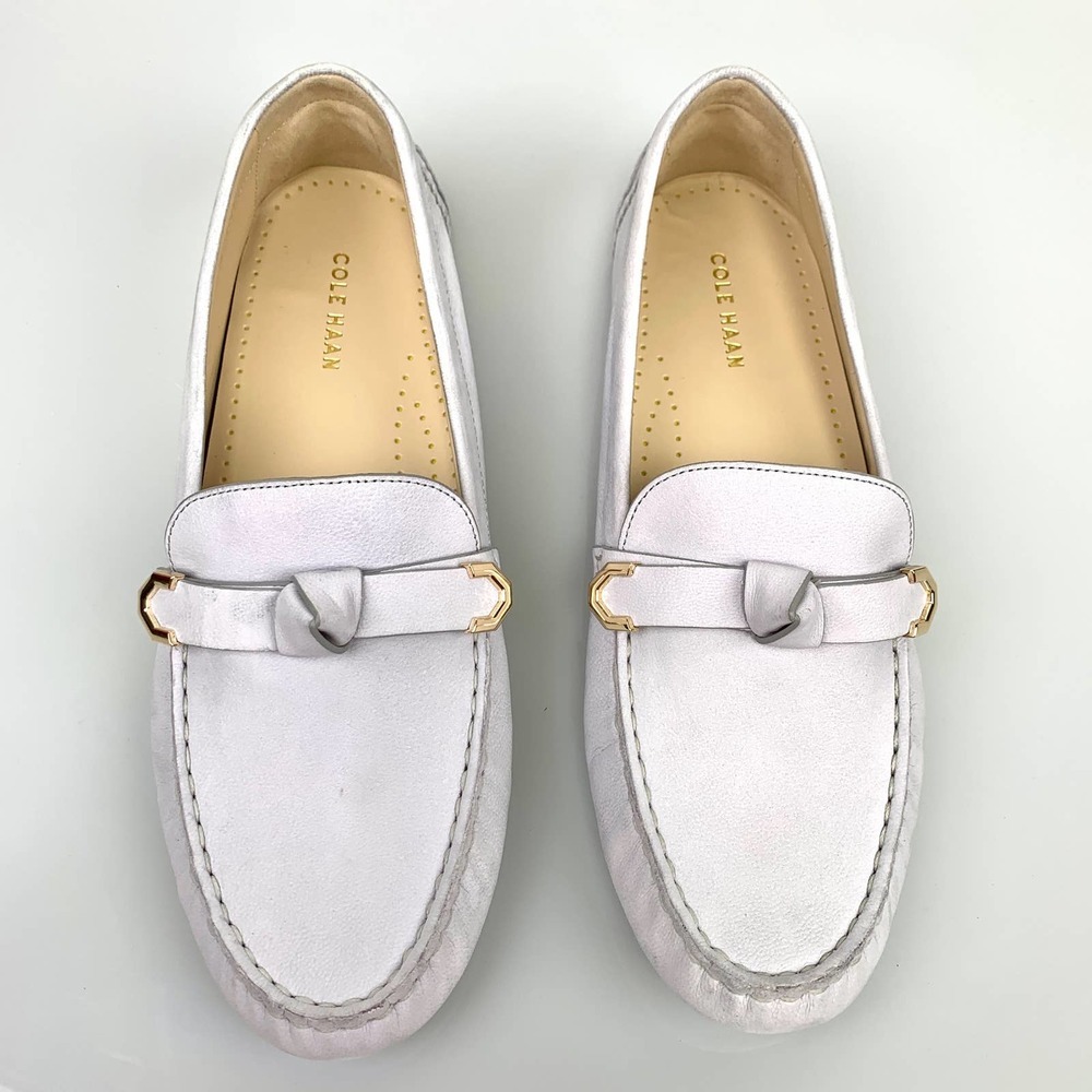 NIB Cole Haan Women's Evelyn Bow Driver Driving Style Loafer Size 39